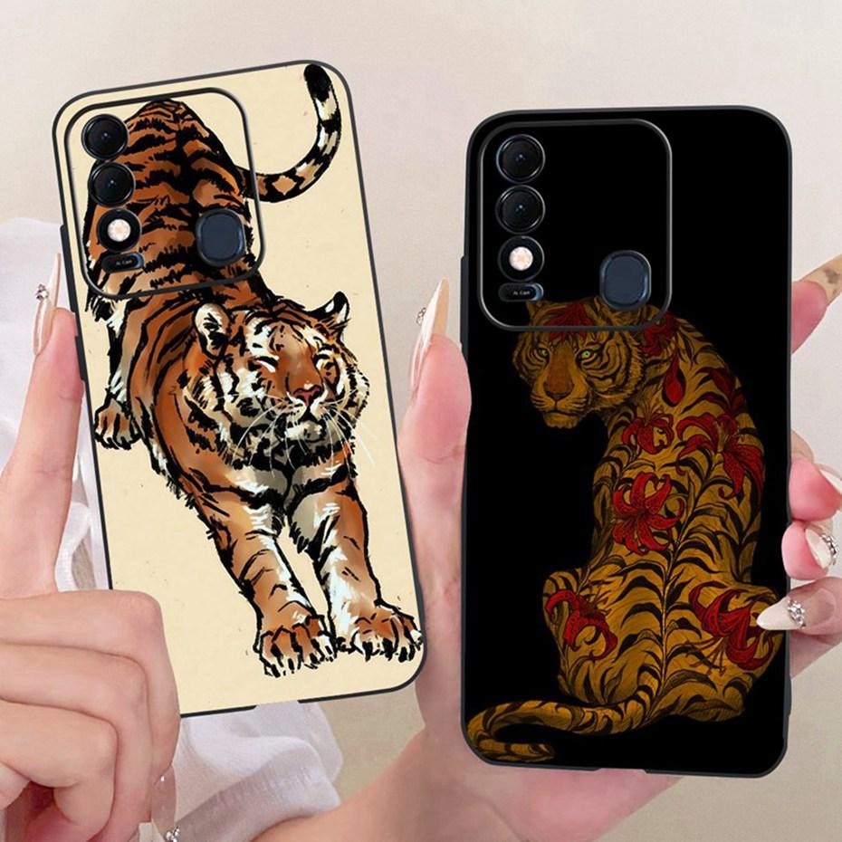 Fashion Cool Case For Tecno Spark 8 8T 8C Soft Black Silicone TPU Back Cover For Tecno Spark8 Spark8C Spark8T Phone Cases
