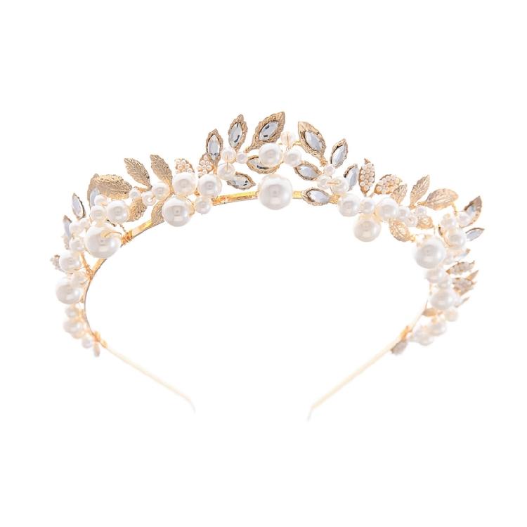 

Adjustable Alloy Hair Jewelry with Detailing Rhinestones Pearls Embellishments Suitable for Women Fashion Lady Present 1
