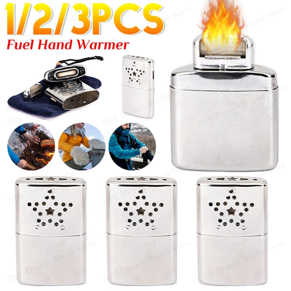 Portable Fuel Hand Warmer Reusable Standard Pocket Hand Warmers Long Lasting Winter Heater For Outdoor Hunting Camping Catalyti
