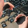 2pcs Weight Lifting Grips Home Gym Workout Gloves Flexible Hand Protection for Men Women Fingerless Pull up Training Hand Grips