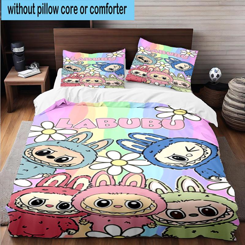 3PCS Bunny Costume Adventure 3pcs Bedding,Including 3PCS Duvet Cover And 2pcs Pillowcases Perfect for Christmas,Ideal for Bedroom, Dormitory