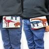Jewelry Shop M Portable Clip Pocket Pouch for Elementary School Simple Pocket Made in Tyrannosaurus BE Pok Boys, Pouch, Japan, Green, Dinosaur, Rex,