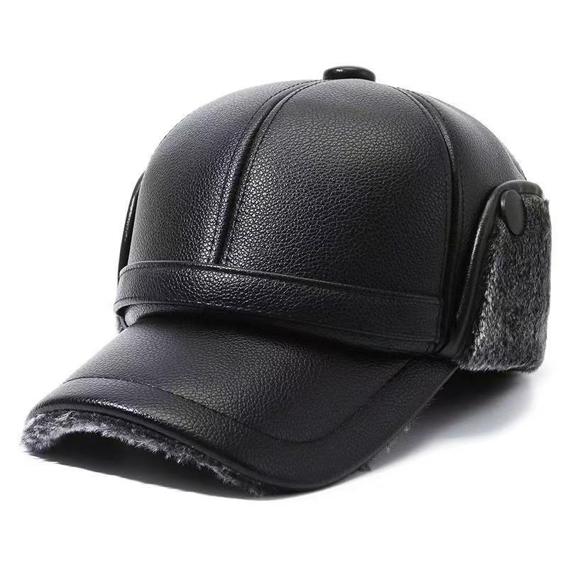 Winter Thick Hat Men Windproof Peaked Cap Outdoors Ear Protector Gift Fashion