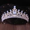DIEZI 11 Farben Barock Luxus Opal Strass Kristall Tiara Für Frauen Hochzeitsparty Elegant Braut Braut Krone Haarschmuck