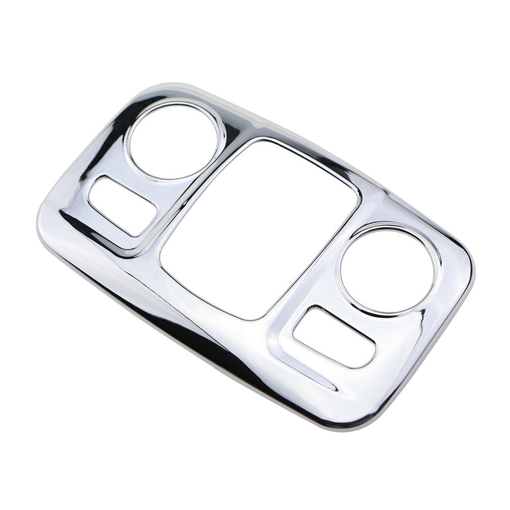 For Peugeot 2008 2014 2015 2016 2017 2018 Reading Light Cover Front Back Roof Lamp Trim Decoration Sticker Interior Accessories