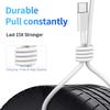USB C to USB C Charger Cable PD Type C Fast Charging Cord Line Data Wire For 16 15 Pro Samsung Huawei and More