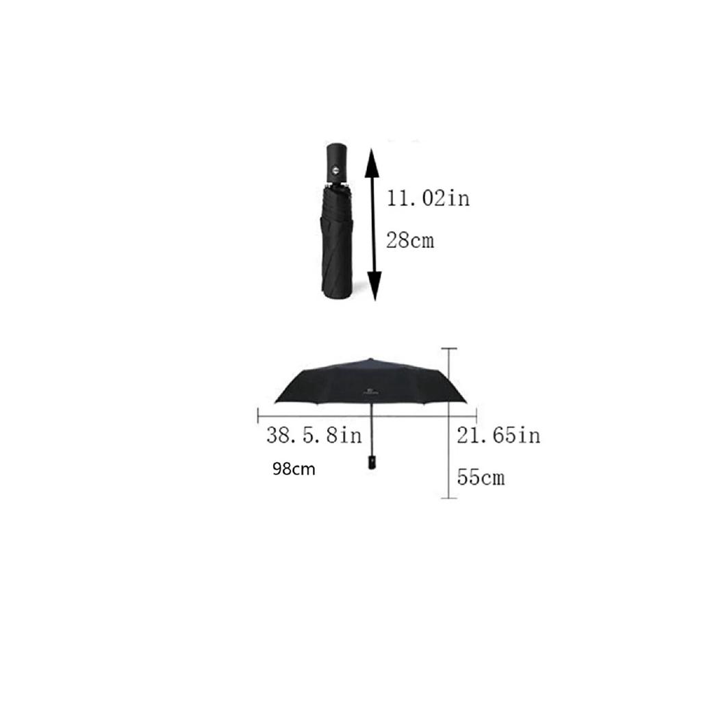 Automatischer, voll funktionsfähiger Regenschirm zum Öffnen und Schließen aus Glasfaserdraht