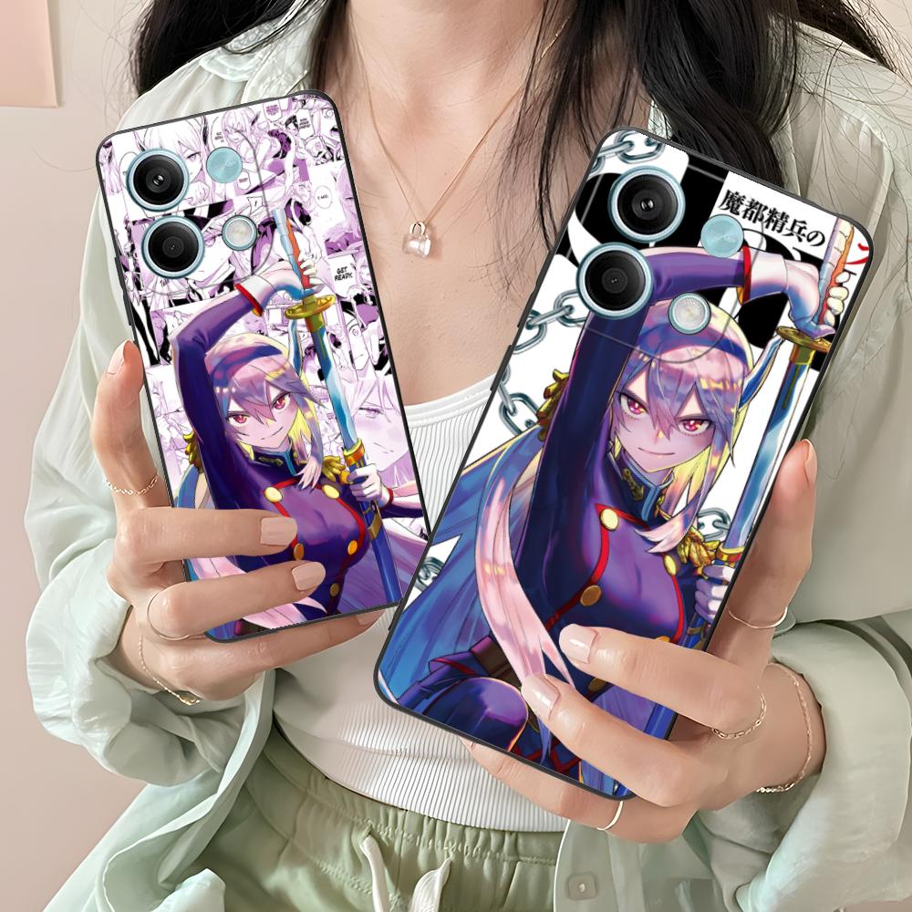 Mato seihei no slave Uzen Kyouka Phone Case for Xiaomi Redmi Note 14 13 12 11 S Pro Plus 4G 5G Colorful Printing Cover Luxury