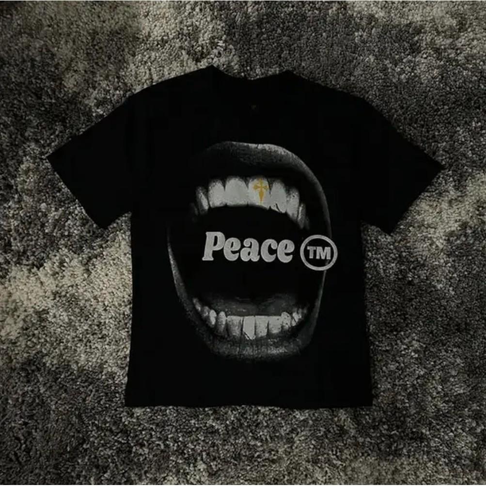 Peace Tshirt Gifts Shirt Unisex Vintage Graphic Tees Gothic Grunge Y2k Emo Scene Amity Affliction Style Clothes Unisex Unisex Streetwear