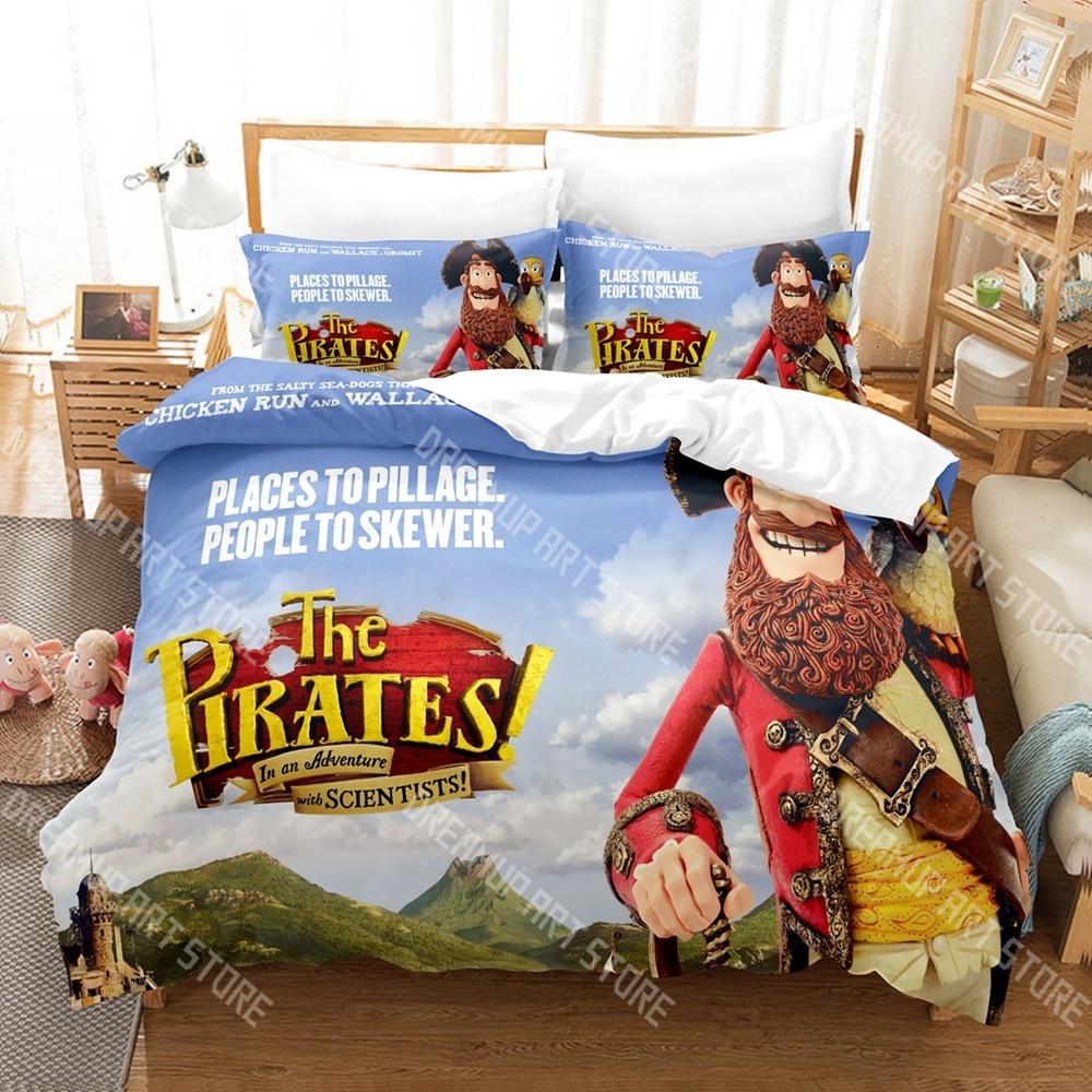Moda I Pirati! Set Biancheria da Letto Band of Misfits Singolo Gemello Matrimoniale Queen King Size Set Letto Camera da Letto Bambini Set Copripiumino