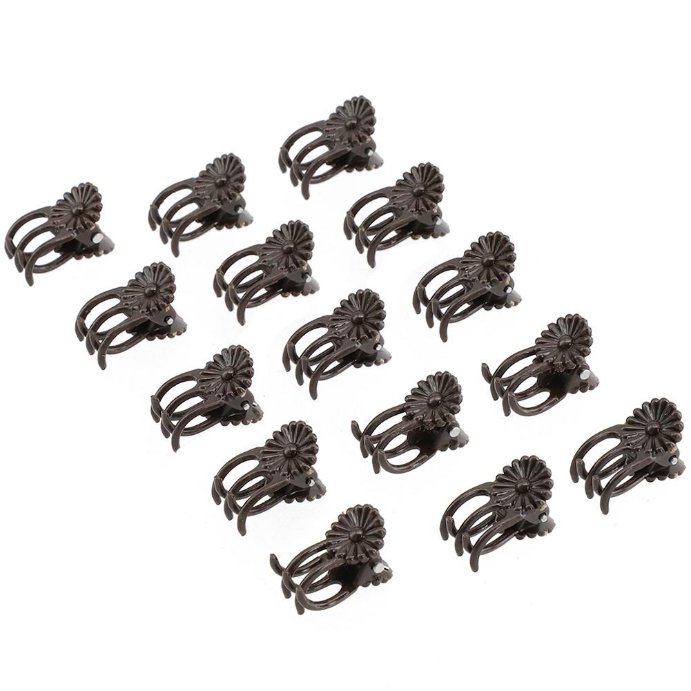 Flower Support Clamp Orchid Clips Climbing Vine Stem Clasp