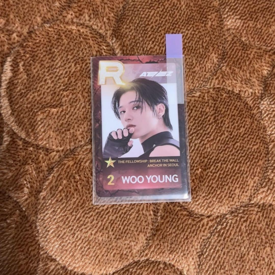 

[USED] ATEEZ Wooyoung Seoul Con Trading Card
