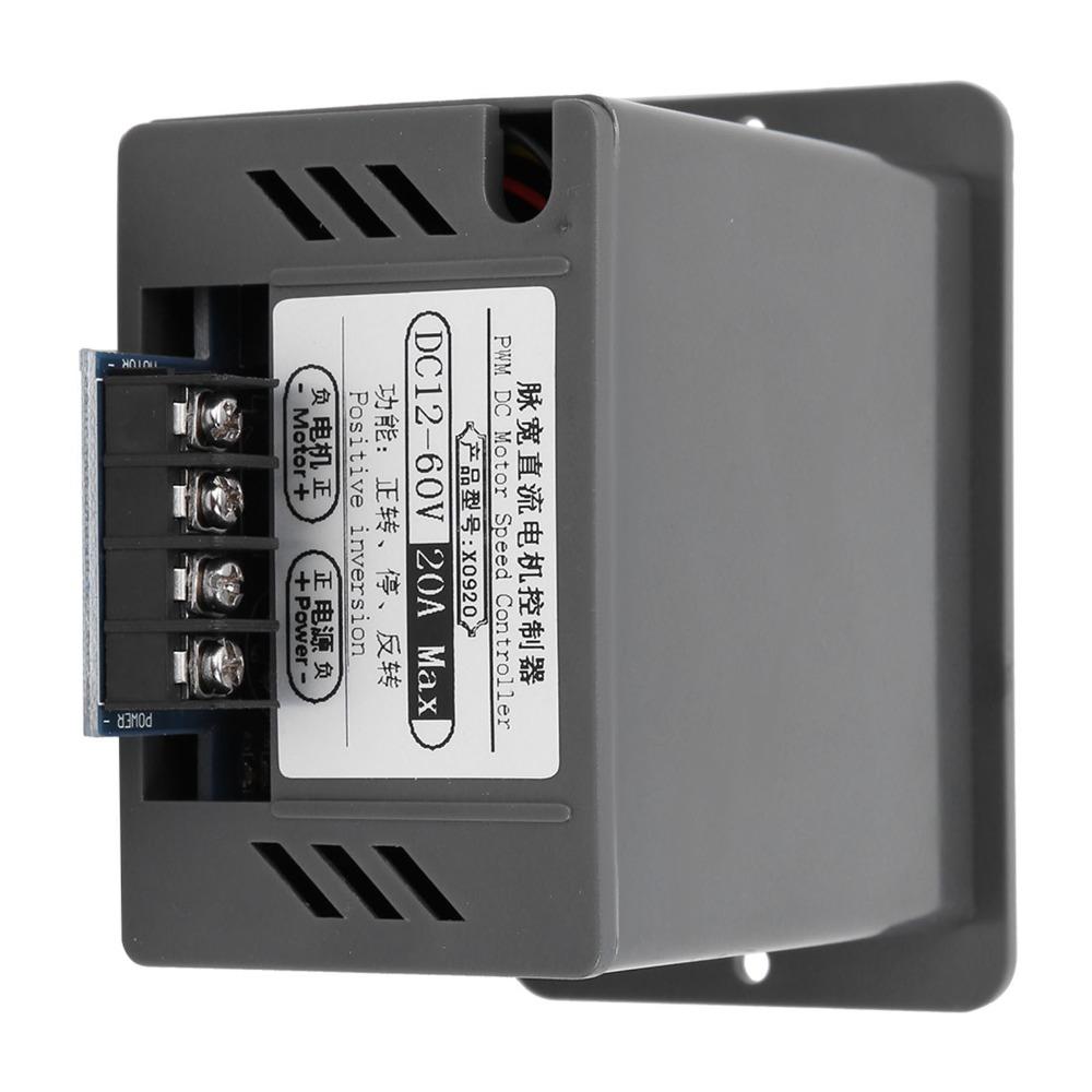 Forward Reverse Switch Electric Motor Speed Regulator  For DC Brush Motor