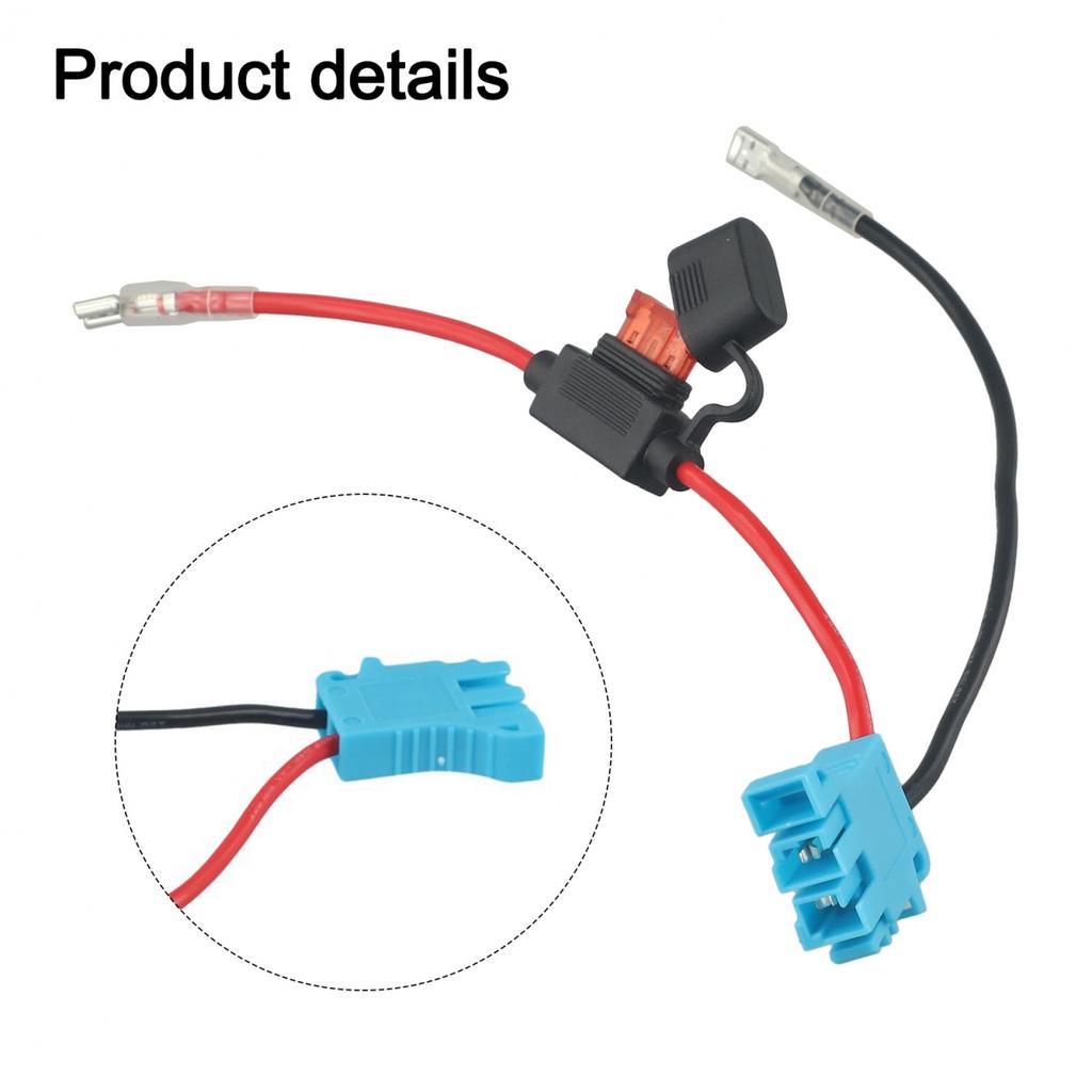 Durability 12 AWG Wire Harness 12V Battery-powered For 12V SLA Batteries