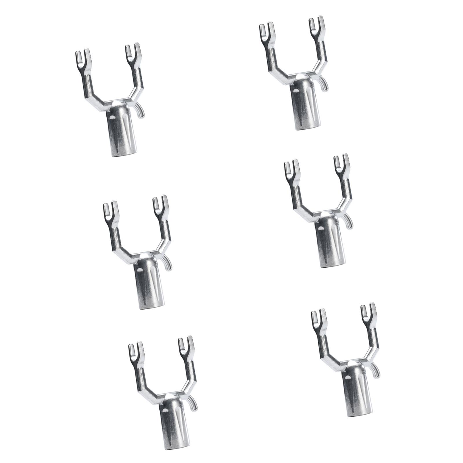 

6 шт. опорных столбов из алюминиевого сплава для веток деревьев, подставка для устойчивости фруктовых деревьев и защиты роста молодых деревьев C