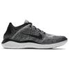 New Nike Free Rn Flyknit 2018 Black White Ombre 942838-101