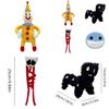 Unique Digital Circus Rabbit Plush 25cm Height Red Spring Bubble Black Monster Colors Short Plush