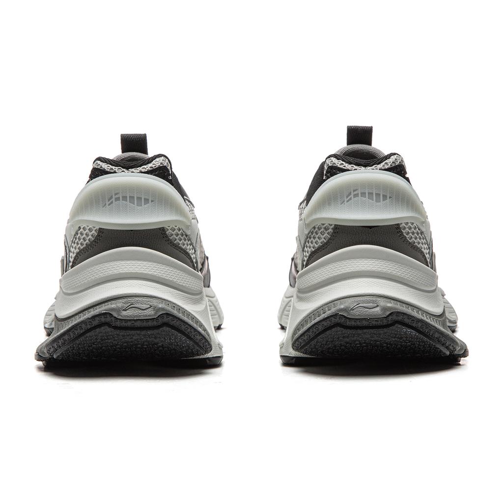 Li Ning Xingji Cushioning Abrasion Resistant Breathable Low Top Chunky Sneakers Men's Gray Black AGCW087-4