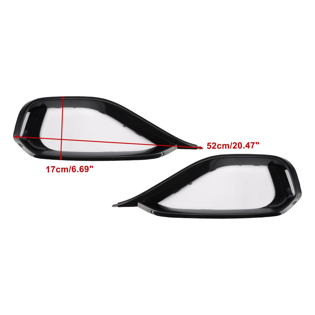 Nebelscheinwerferblende Gitter Links & Rechts Frontstoßstange Verkleidung Passend für BMW 428i F32 F33 F36