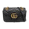 [Pre-Owned] GG Marmont Matelassé Mini Bag 'Black' - Very Good #ZLVMR2