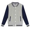 Fashion Men's  New Fashion Solid Color Casual Stand Collar Sweater Jacket