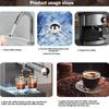 Coffee Cooling Sphere Rapid Temperature Reduction Sphere Stainless Steel Spheres  for Whiskey Cocktails Iced Coffee