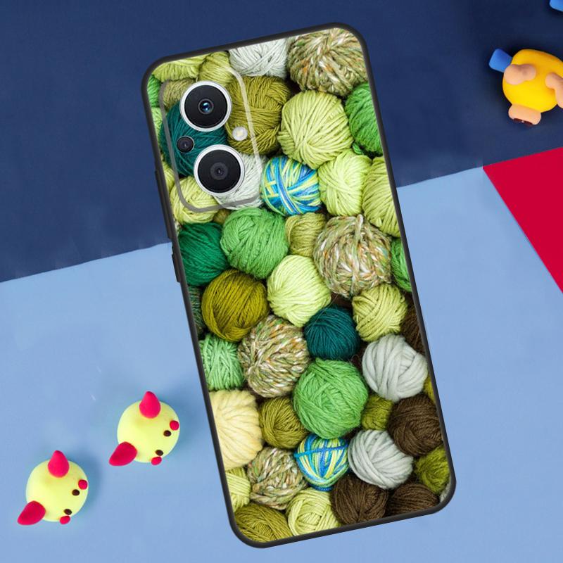 Sewing Knitting Crochet For OPPO Reno 12F 13F 14F 11F 10 11 12 13 14 Pro 8T 7 8 Lite OPPO Find X9 X8 X6 X5 Pro Case