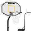 Set aus mobilem, verstellbarem Basketballkorb auf einem Ständer, Höhe 190-260 cm