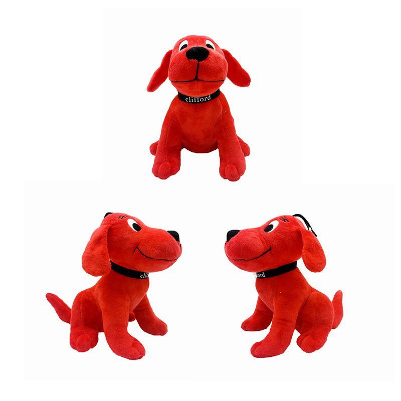 Søt Clifford den store røde hunden plysjleke for barn med mykt fylt design