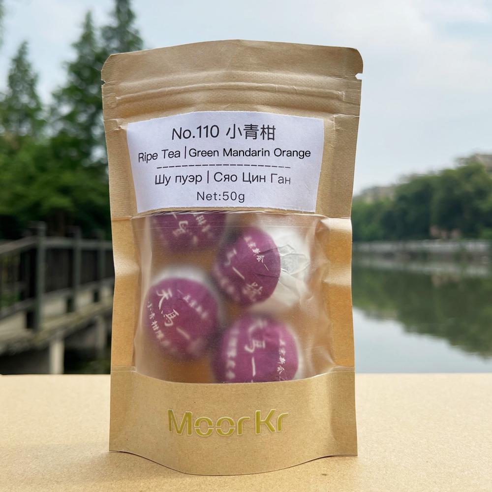 Dark Tea No.111 Green Mandarin Orange Ripened Pu-erh Tea 50g