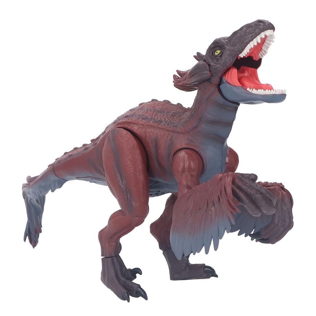Realistic Dinosaur Toy Roar Effect Educational Plastic Pyroraptor Action Figure for Boys Kids Type