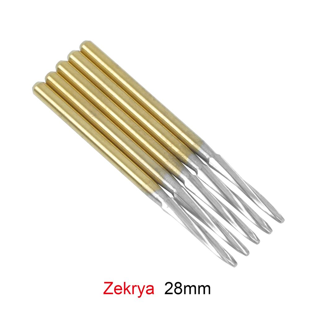 5 ks Série FG Zubní Endo Z Karbidové Vrtáčky Vrták Zekrya Extrakce Zubů Pro Vysokorychlostní Násadec Nástroj Zubního Lékaře