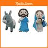 Jesus Plush Toy 32cm/12.6in Cartoon Style Crystal Ultra Soft Customizable Design