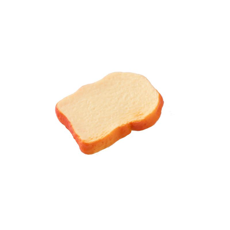 Mini Artificial Bread Fake Toast Slices High Realism Simulation Food Props Bakery Kitchen Party Decoration Realistic 10pc/lot