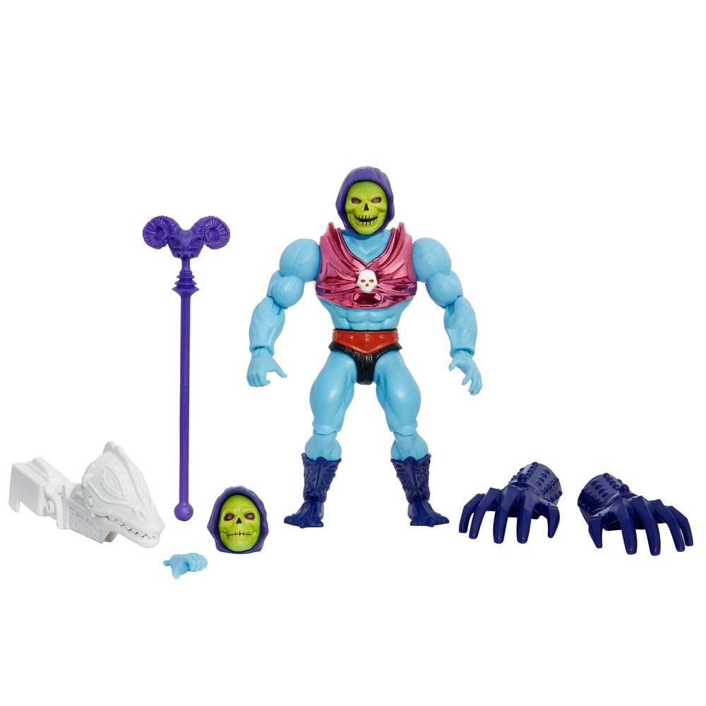 Masters of the Universe Origins Deluxe Figure Skeletor New for 22