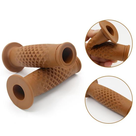 1 para 22mm retro uchwyty na motocykl uchwyty na kierownicę akcesoria motocyklowe