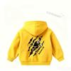 Autumn/Winter Children's Fun Tiger Pattern Hooded Sweatshirt - Cute Korean-style Trendy Print - Boys' Girls' Pullover Sweatshirt