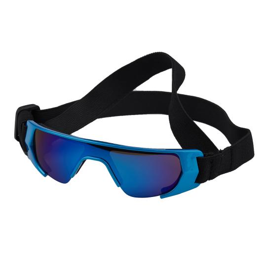 

Солнцезащитные очки для домашних животных, ветрозащитные очки для собак, защита от ультрафиолета, противотуманные регулируемые солнцезащитные очки для собак для улицы синий