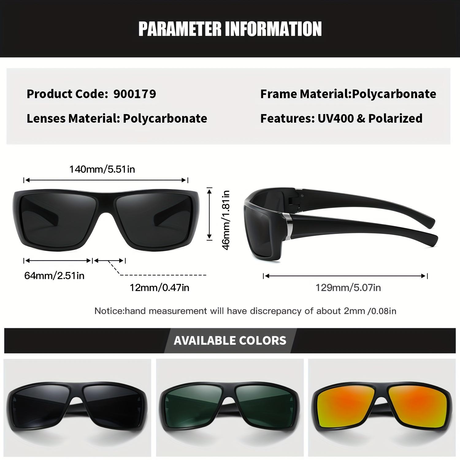 RoyalHot унисекс поляризационные синие спортивные солнцезащитные очки винтажные — фото 21