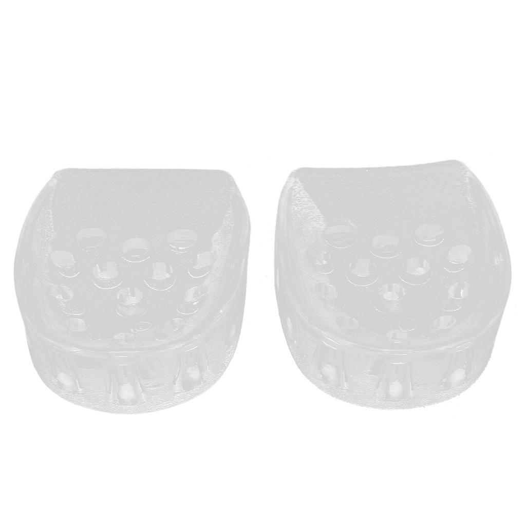 Heel Cups Height Increase Heal Dry Cracked Heels Pain Relief Cellular Cushioning Insoles