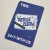 [USED] tws withmuu bonus trading card Dohoon showcase official photo card