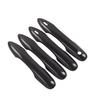 Carbon Fiber Front Car Door Handles Cover Trim 4pcs For Toyota Camry 2018-2024