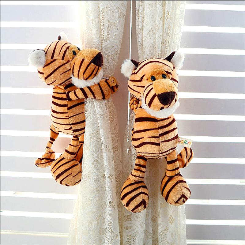 1pcs Room Jungle Tieback Forest Tie Backs Animals Curtain Holder Hooks Children Straps