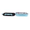 2L Divided Lunch Box 4 Compartments Stainless Steel Portable Food Containers with Chopsticks Spoon for Work Travel