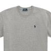 Polo Ralph Lauren Solid Logo Embroidered Crew Neck Short Sleeve T-Shirt Women Tops Light-Gray 211967104-003