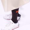 HANKY ALPHABET CREW SOCKS [Brown-Orange]