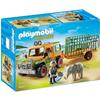PLAYMOBIL 6937 Véhicule Avec Éléphanteau Et Soigneurs