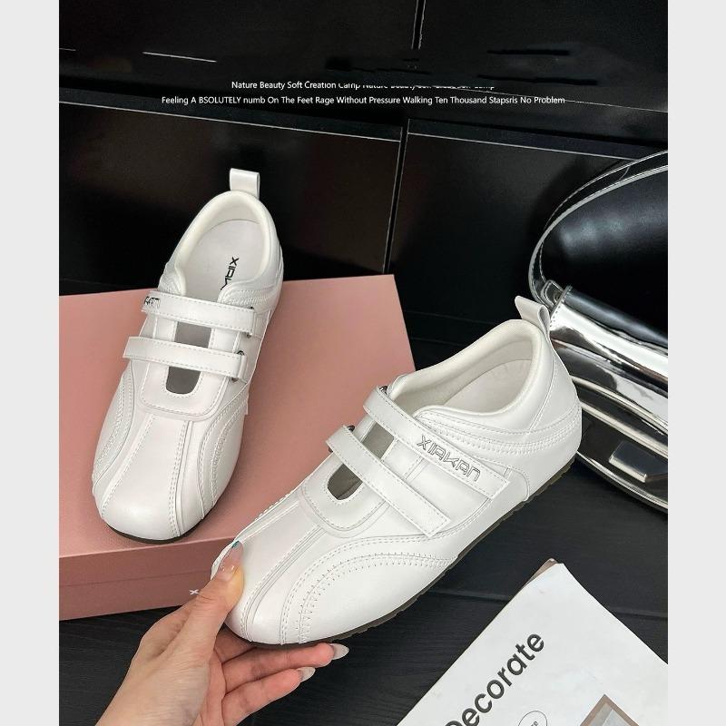 ~ Inner height increase Velcro hollow sports Mary Jane shoes women's summer versatile casual