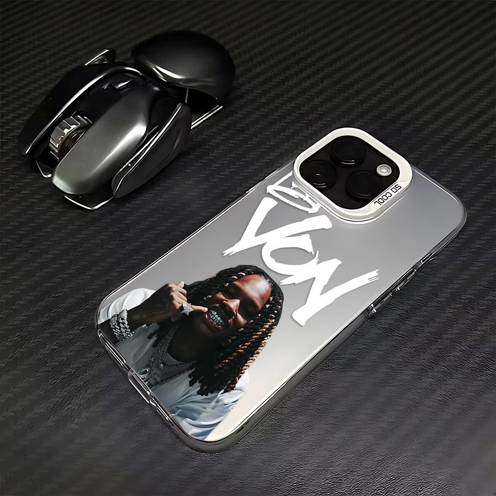 K-King Von Phone Case For iPhone 17 16e 16 15 14 13 12 11 mini Pro Max X XR XSMAX 8 7 Air Plus Anti Fall Matte Back Cover