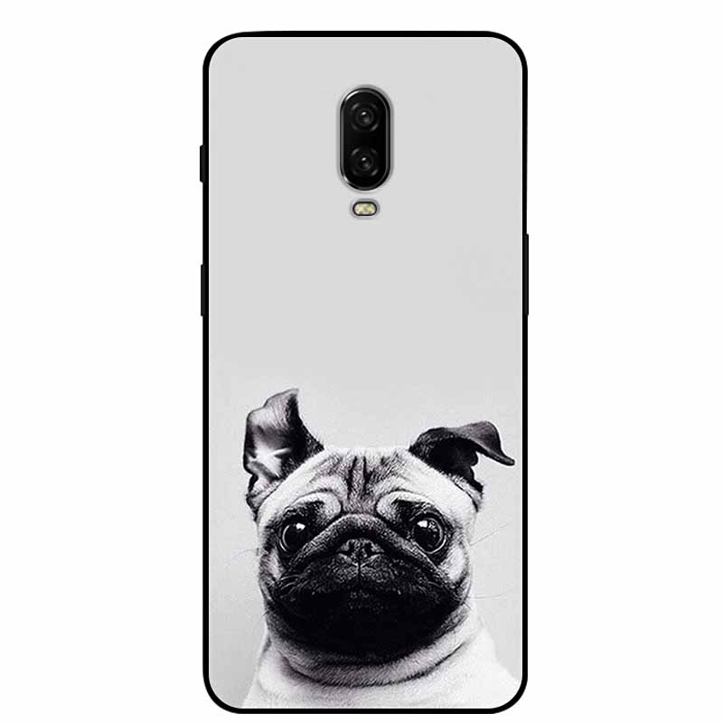 For Oneplus 6T Case Silicone Lovely TPU Soft Phone Cover for One Plus 6 6T Protective Back Shells oneplus6T Cute Cats Funda Capa